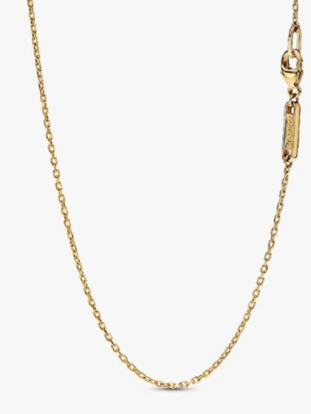 Pandora Talisman Cable Chain Necklace 14K Gold